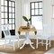 International Concepts 42 in. Dual Drop Leaf Table with 2 Slat Back Dining Chairs - 3 Piece Dining Set K02-42DP-C08-61P - alternate 7
